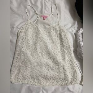 Lily Pulitzer going out tank! Favorite tank, but unfortunately grew out of it